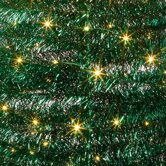 Starry Night Green LED Pop Up Christmas Tree