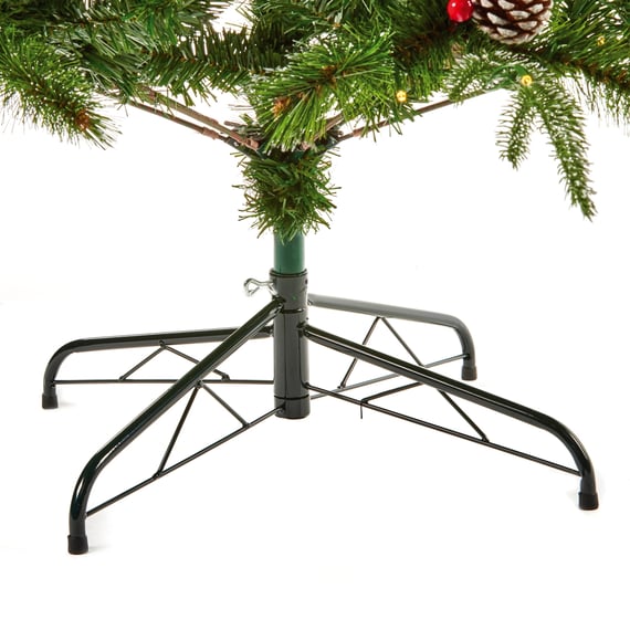 Twinkling Lights Pre Lit Christmas Tree Stand