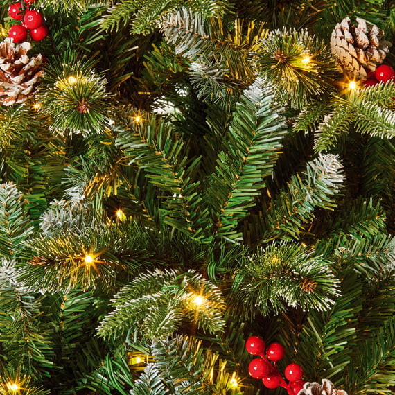 Twinkling Lights Pre Lit Christmas Tree with LEDs