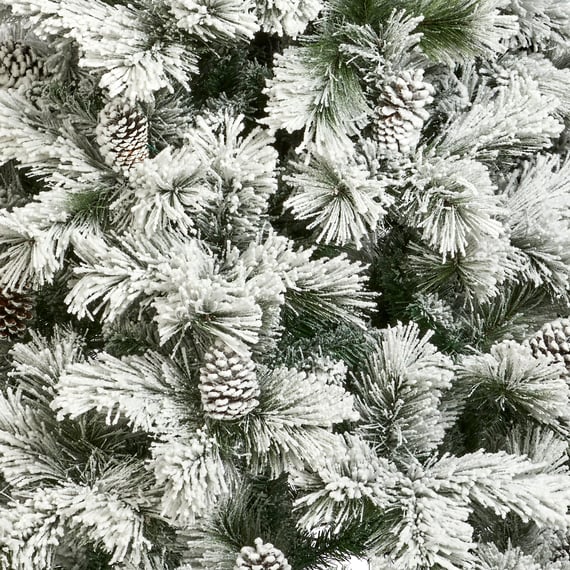 Winter Fairytail Realistic Frosted Spruce Christmas Tree