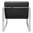 Vogue Black Velvet Lounge Chair