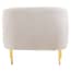 Yasmeen Silver Grey Velvet Armchair