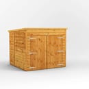 High Bike Shed Roof