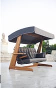 Handpicked Amner Wooden Garden Swing Seat