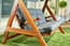 Handpicked Sandringham 2000 Wooden Garden Swing Seat