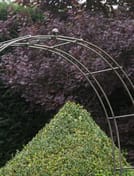 Barrington Rose Arch Raw Metal Garden Climbing Plants
