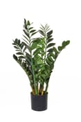 Artificial Zamio Zami Base Tree 90cm Fire Retardant