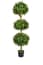 Artificial Topiary New Buxus Triple Ball 150cm UV Resistant alternative view