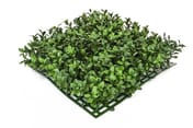 Artificial Topiary Mat Buxus Top 25x25cm Square Fire Retardant UV Resistant