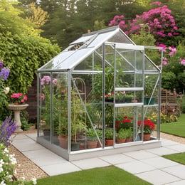 Vitavia Venus 2500 6x4 Greenhouse for UK allotments