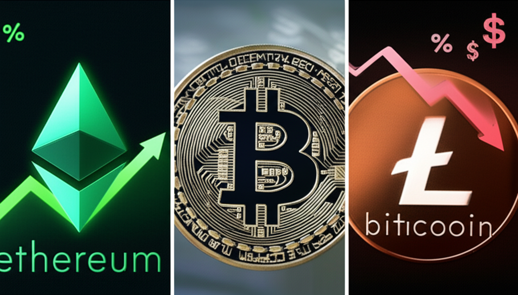 Ether Leads, XRP Stagnates Amid Market Uncertainty