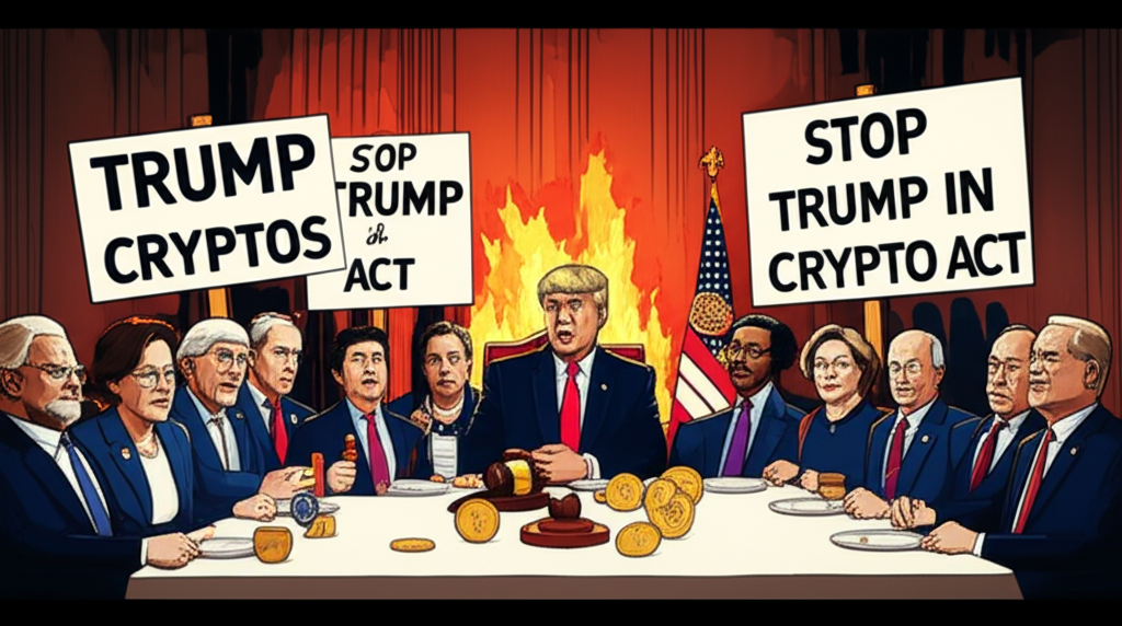 Trump's Memecoin Dinner Sparks Outrage and Legal Threats from Democrats