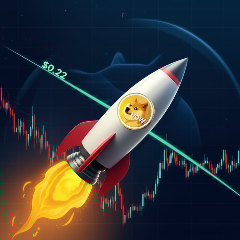 DOGE Eyes $0.22 Breakout: Potential Rally on the Horizon?
