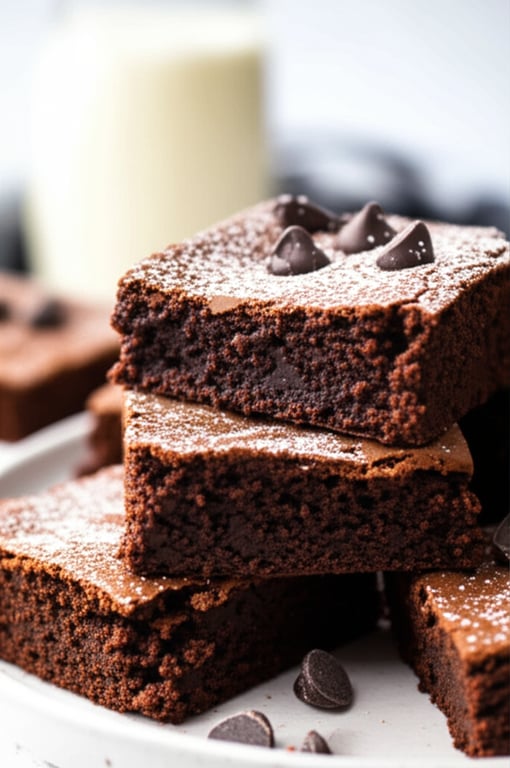 Fudgy Vegan Brownies