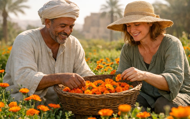 Egyptian Calendula FOB Stable to Firm as Heatwave Meets Costlier Logistics