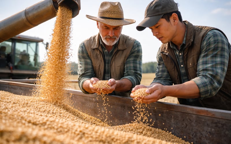 China’s Soybean Exports Pivot to Premium Niche as Non‑GMO Demand Rises