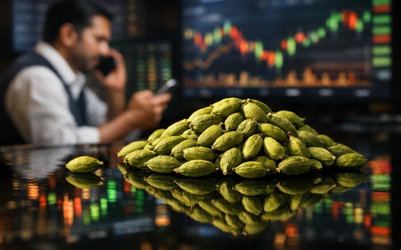 Indian Cardamom Firms as Auction Averages Rebound, Weather Supportive
