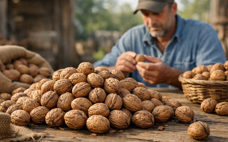 Tight Old-Crop Walnuts, Quiet New-Crop: Market Braces for USDA Delay