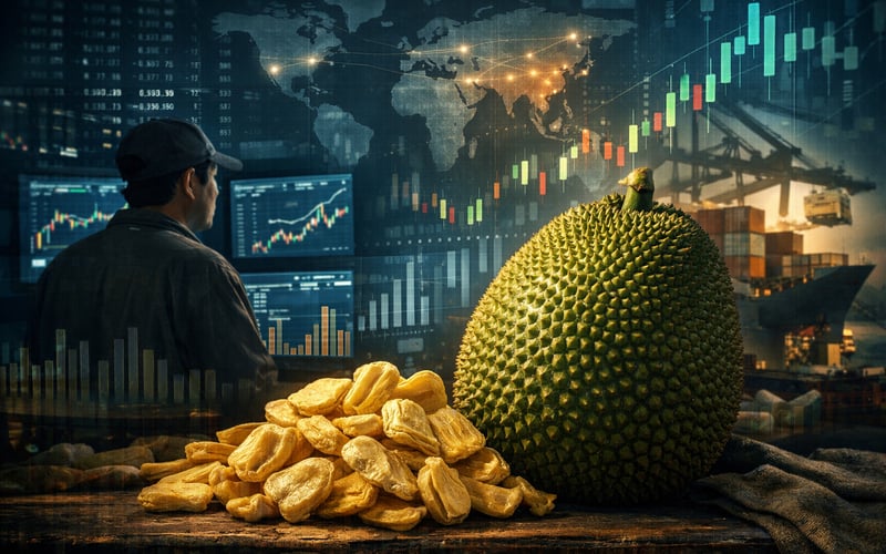 Vietnam Dried Jackfruit Prices Hold Firm as China-Led Demand Supports FOB Hanoi