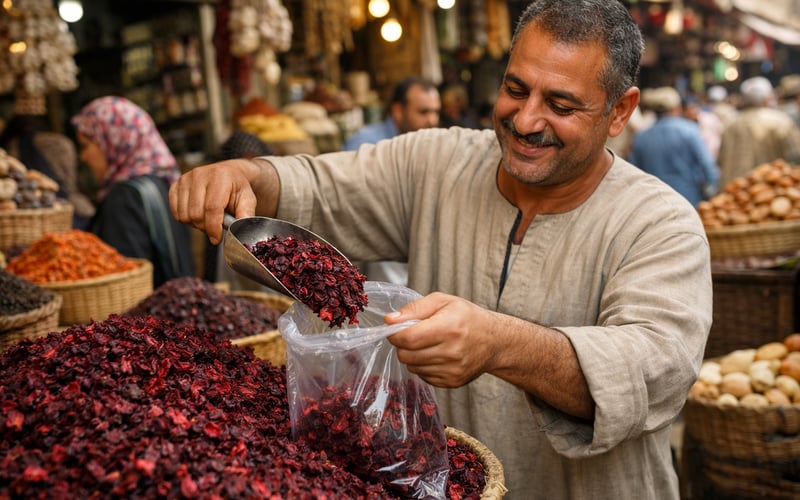 Egyptian Hibiscus FOB Prices Hold Steady as Export Demand Stays Firm