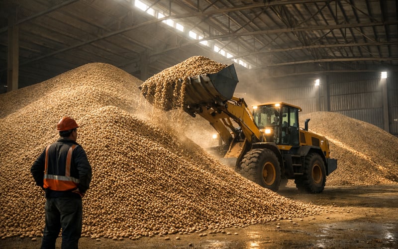 Mercado de frijoles en China: amplia oferta se enfrenta a una débil demanda global