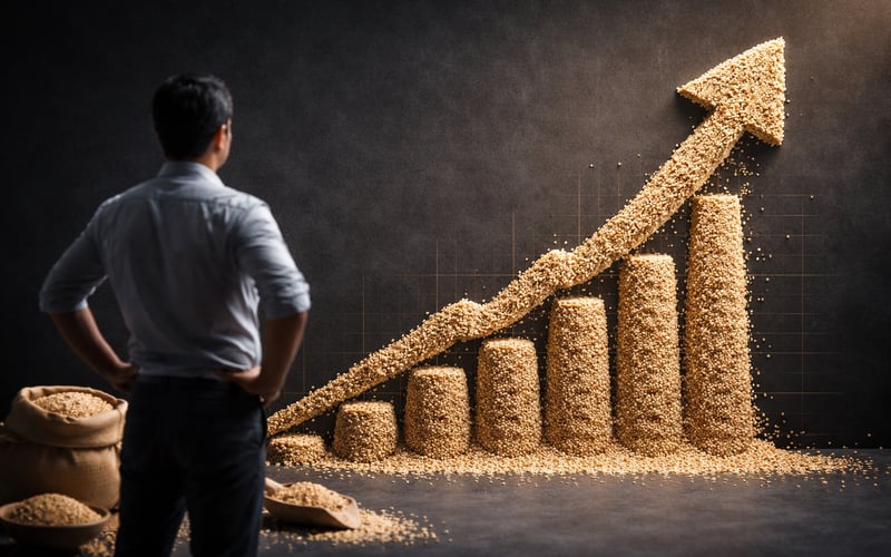 Indian Sesame: Acreage Jumps, But Weather Risks Keep Prices Firm