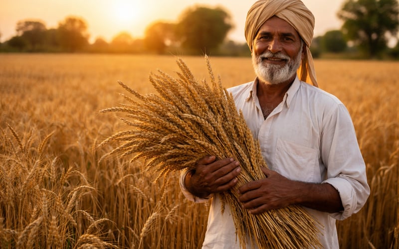 India’s Dry Start to Rabi Wheat Sowings Puts a Floor Under Global Prices