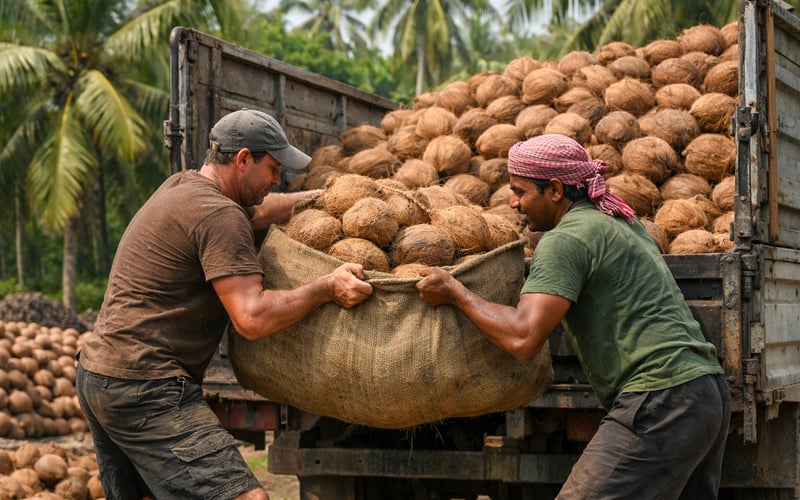 Desiccated Coconut Prices Hold Firm as Raw Nut Costs Edge Higher