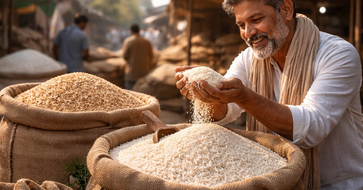 Basmati Rice Market Firms in New Delhi on Renewed Export Demand — CMB News
