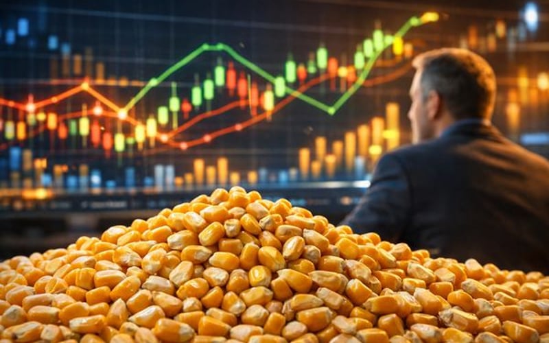 Futures kukurydziane stabilne, premie fizyczne utrzymują się w obliczu rosnącego ryzyka pogodowego