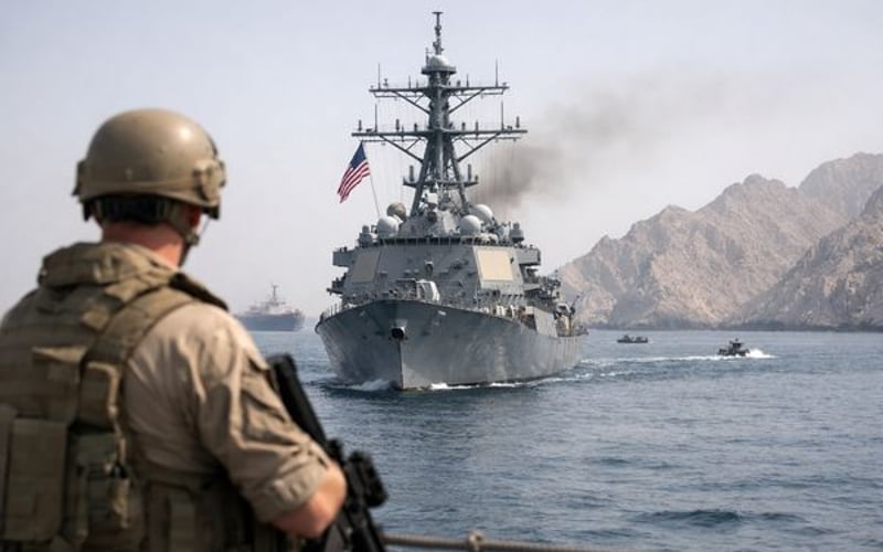 U.S. Maritime Blockade of Iran Raises New Risks for Global Commodity Flows