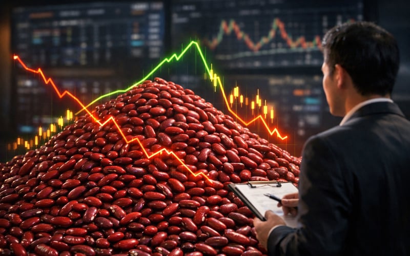 Haricots rouges de Chine : exportations concentrées, prix mitigés et demande en mutation