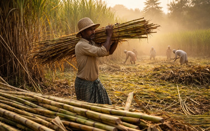 Raw Sugar Futures Edge Higher as India Tightens Domestic Market Controls
