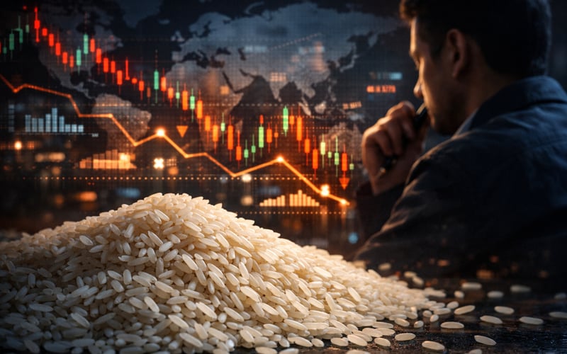 CBOT Geri Çekilirken ve Asya FOB Değerleri Hafifçe Düşerken Pirinç Piyasası Zayıflıyor
