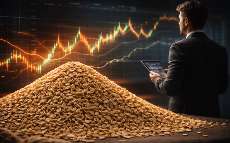 German Feed Oats Hold Firm Near €0.21/kg as Weather Risk Eases