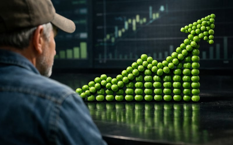 Peas Market Holds Firm on Steady Processor Demand and Tight Farmer Selling