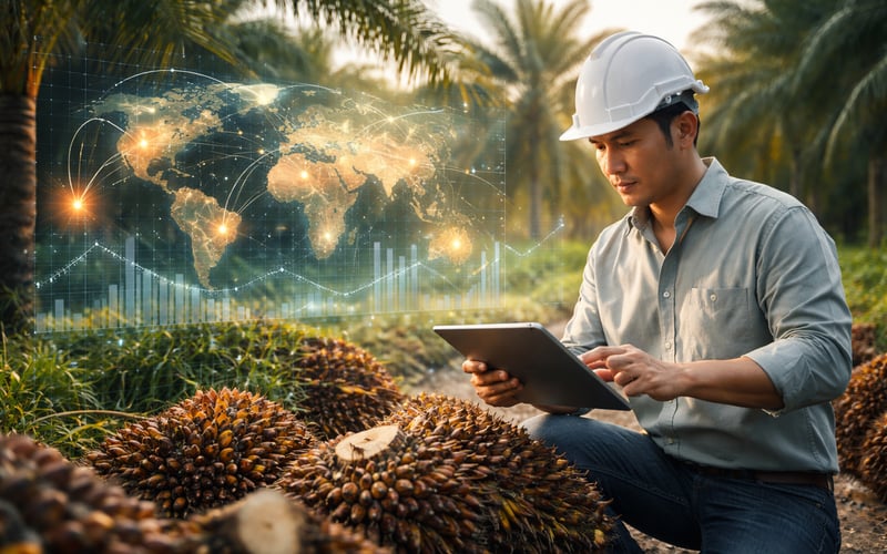 Palm Oil Futures Edge Higher as El Niño and Export Flows Tighten Balance