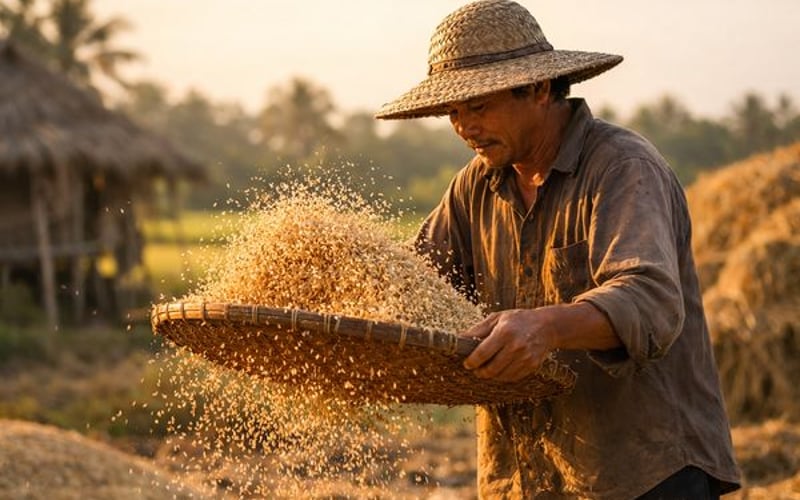 Rice Futures Ease While Asian Export Prices Drift Lower