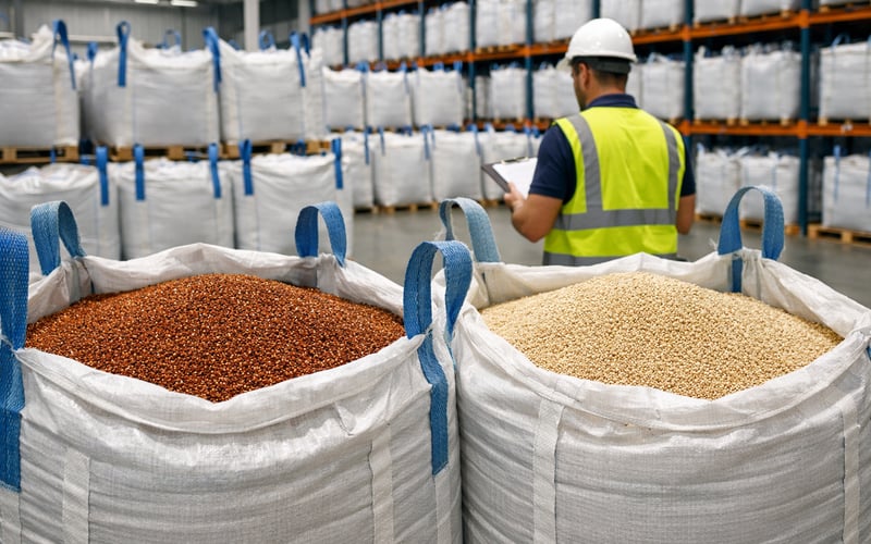Red quinoa edges softer while white holds firm as EU demand stays steady