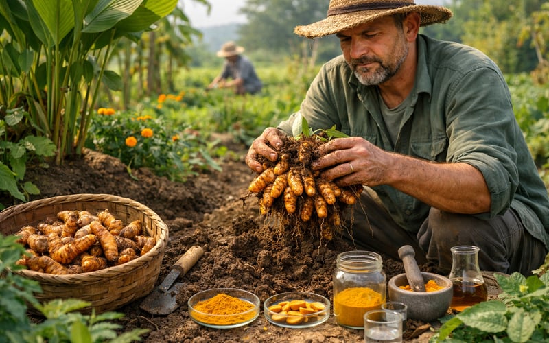 Turmeric Market Firms on Tight Farmer Selling and Steady Demand
