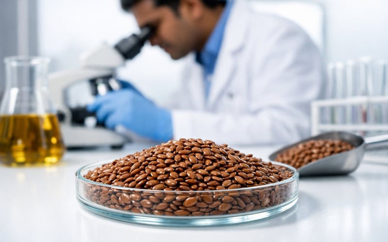 Indian Flaxseed Prices Edge Up as Record Kazakh Exports Cap Global Rally