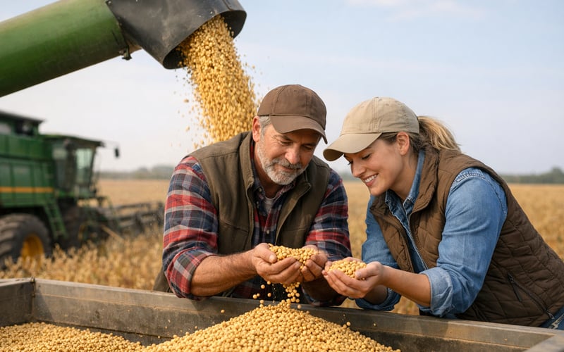 Soybeans Hold Firm as Futures Curve Softens Beyond 2027