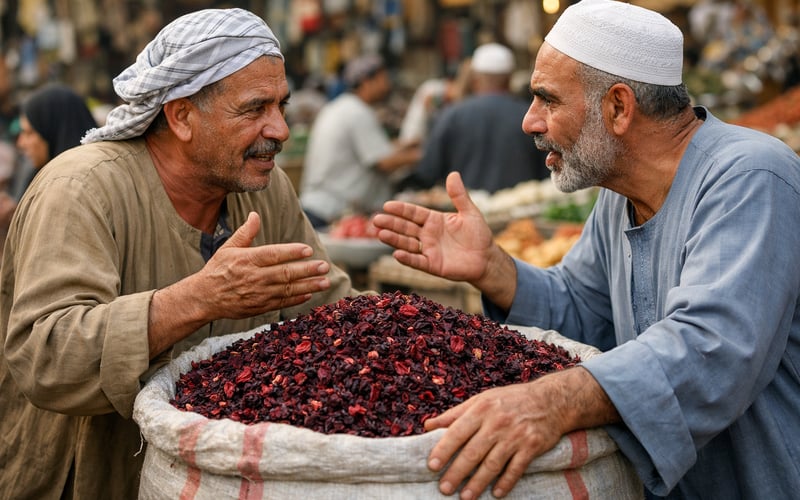 Egyptian Hibiscus FOB Cairo: Prices Nudge Higher but Stay in a Tight Range