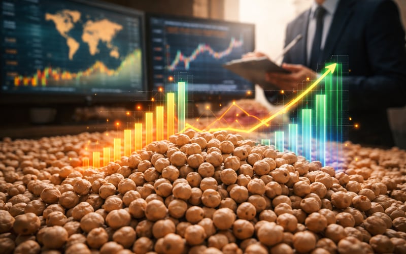Indian Chickpeas Market Firms as Festive Demand Meets Tight Spot Supply