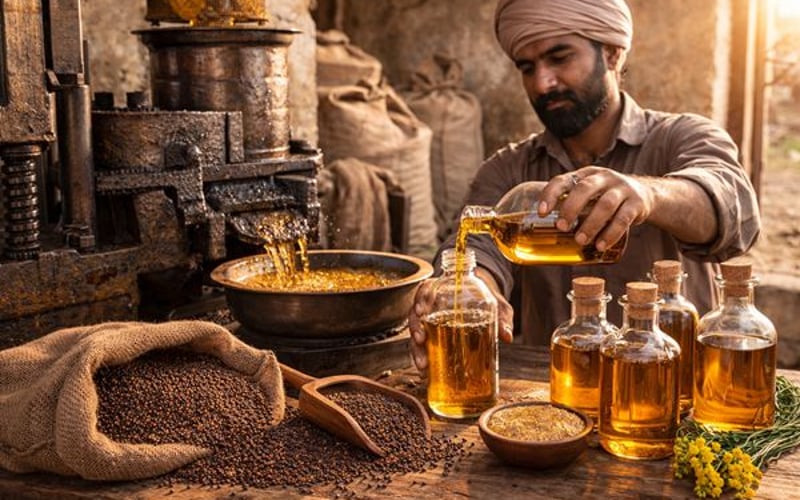 Les prix des graines de moutarde indienne baissent alors que les huileries ralentissent leurs achats