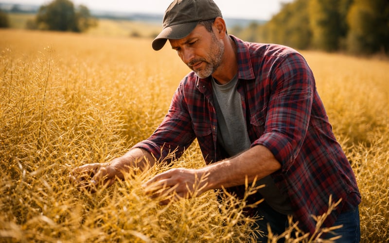 Rapeseed Softens as Ample Canadian Stocks and Palm Oil Flows Cap Upside