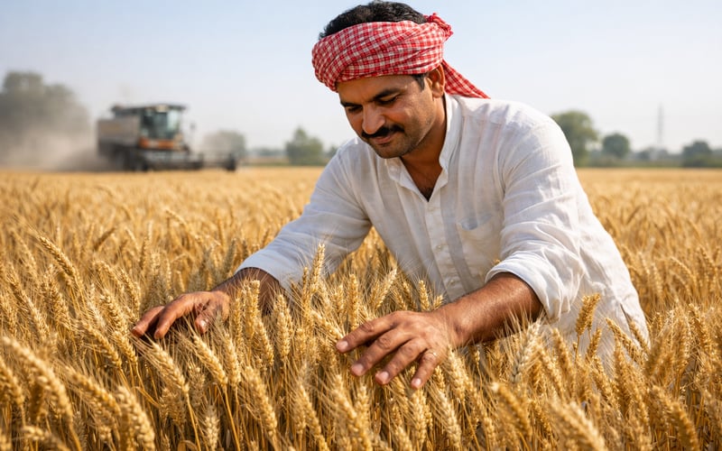 Indische Weizennachfrage treibt Preise, während globale Benchmarks sich stabilisieren