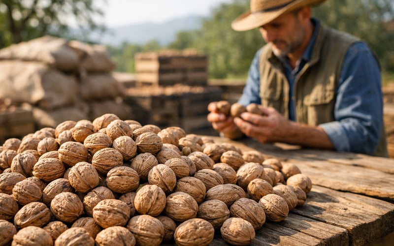 Walnut Market Tightens as US Exports Surge and Chinese Prices Firm