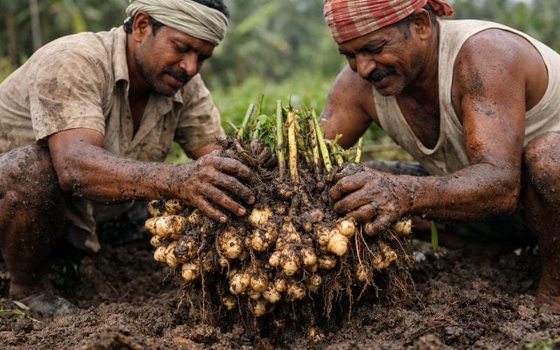 Le gingembre sec indien progresse légèrement alors que les pluies de mousson resserrent l’offre à court terme
