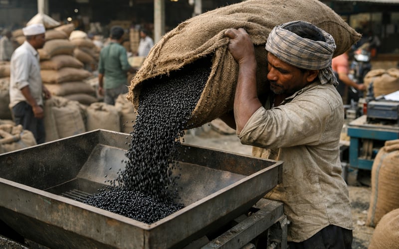 Zayıf Değirmenci Talebiyle Siyah Gram (Urad) Gevşiyor, Muson ve Kharif Bakliyat Ekimine Dikkat
